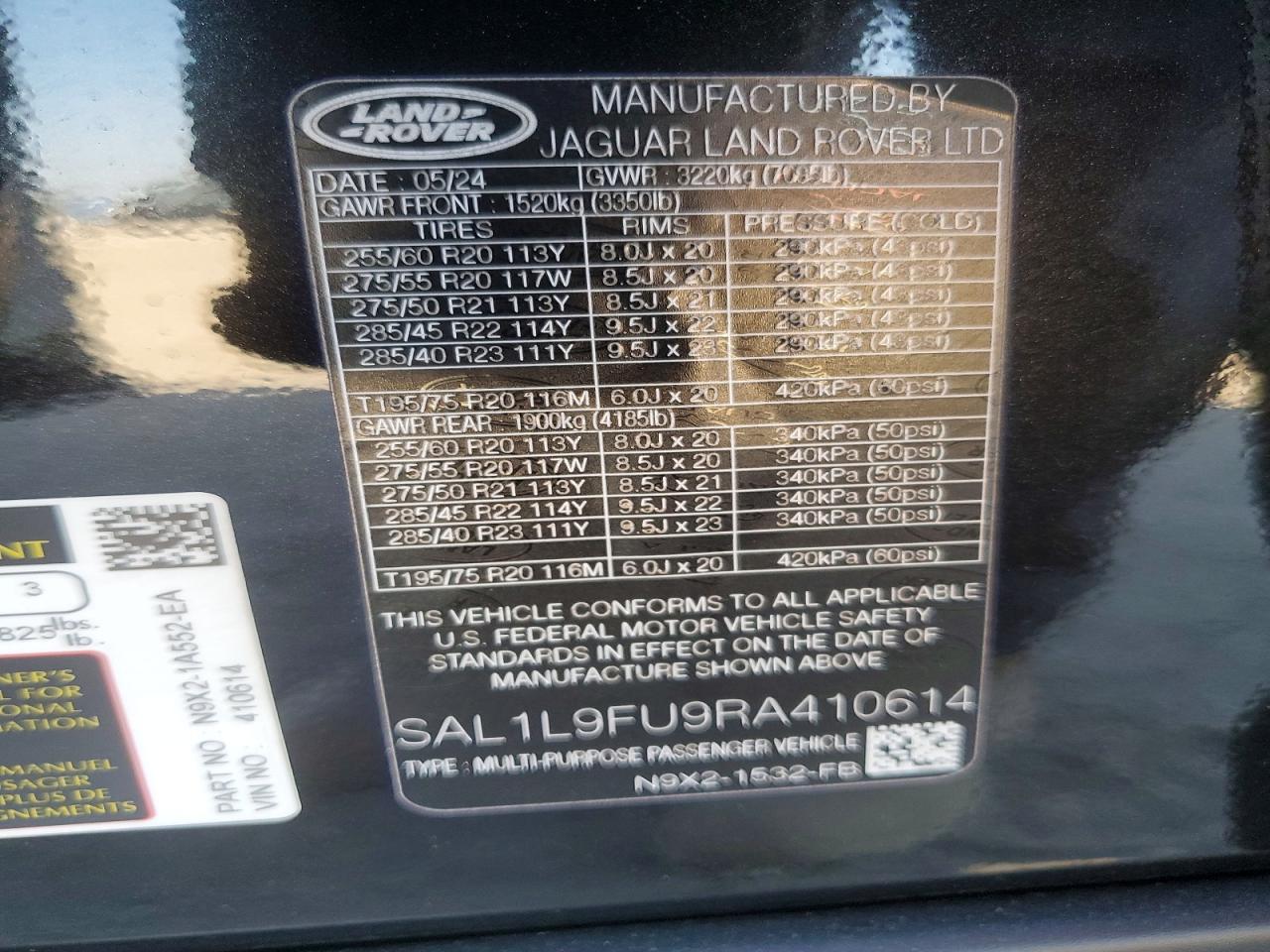 2024 LAND ROVER RANGE ROVER SPORT DYNAMIC SE photo 25