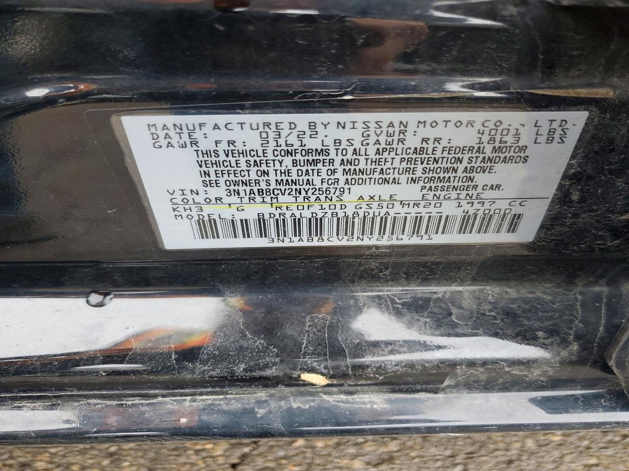 2022 NISSAN SENTRA SV photo 34