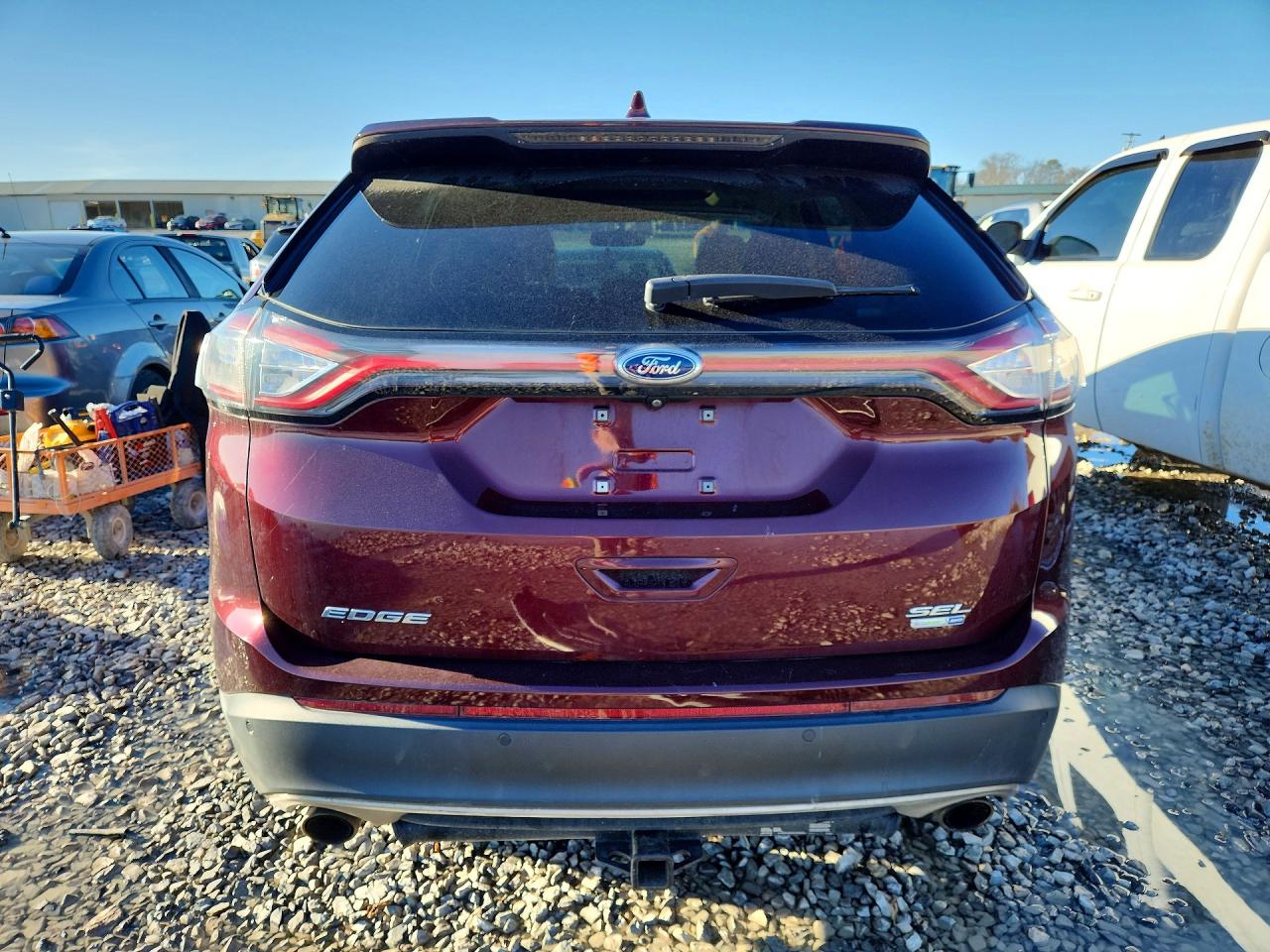 2017 FORD EDGE SEL photo 6