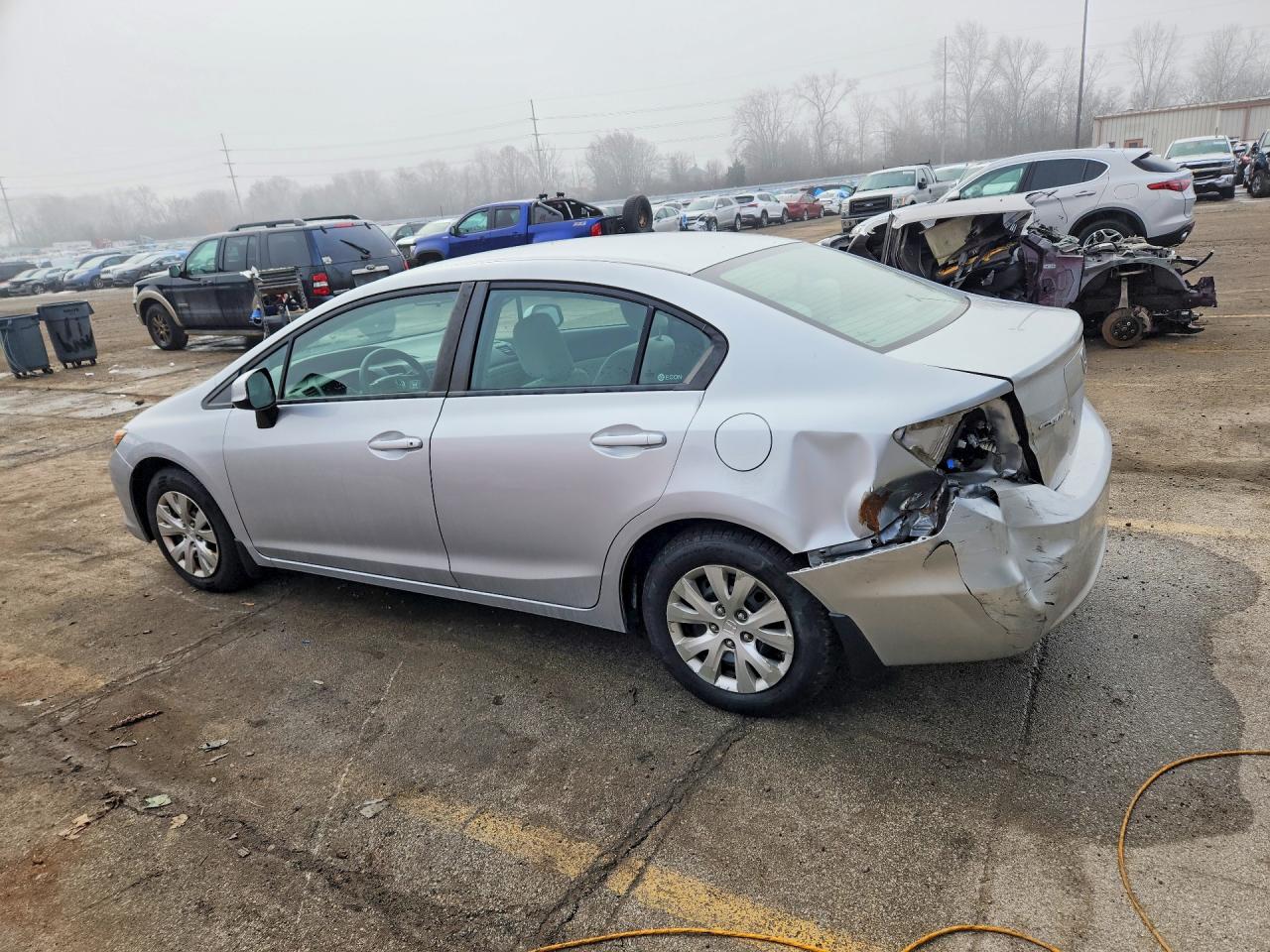 2012 HONDA CIVIC LX photo 2