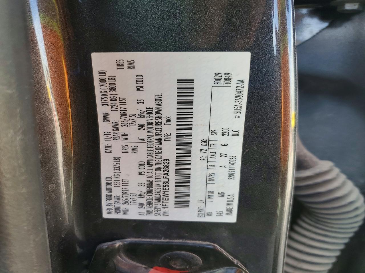 2020 FORD F150 SUPERCREW photo 34