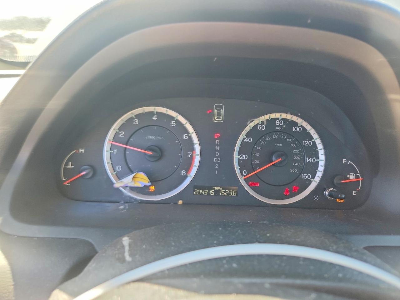 2012 HONDA ACCORD EXL photo 9