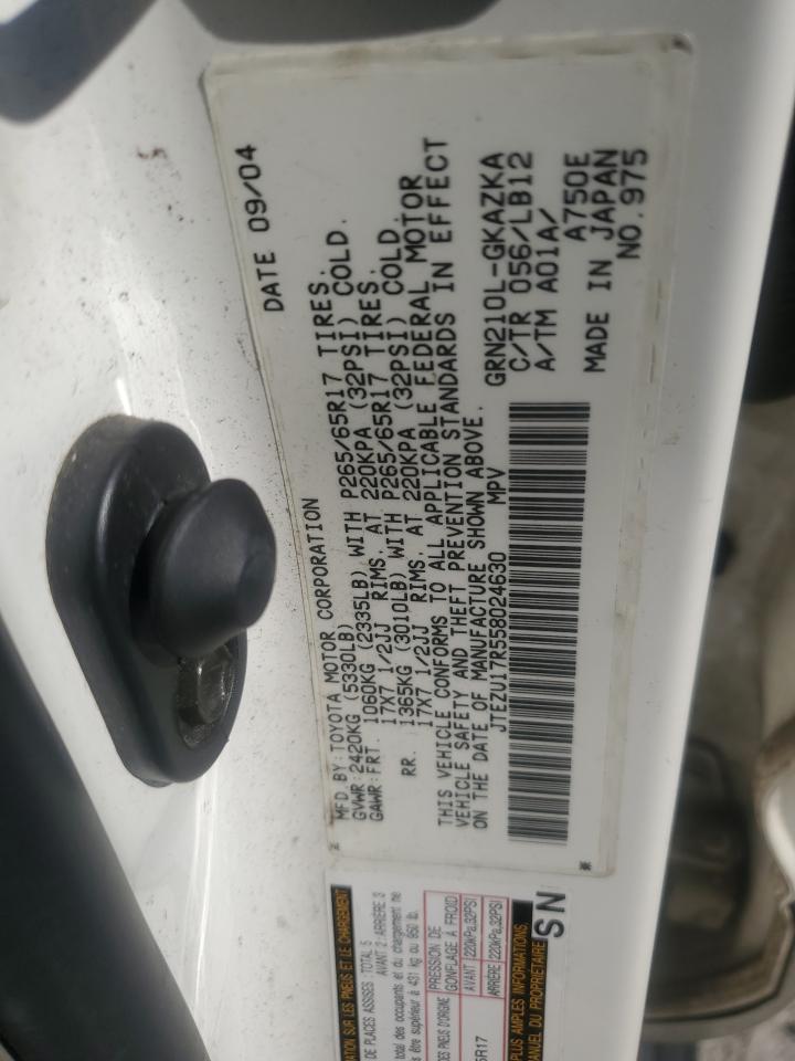 2005 TOYOTA 4RUNNER LIMITED photo 37