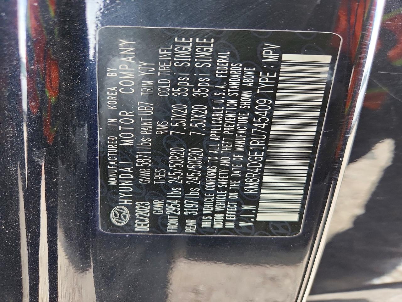 2024 HYUNDAI PALISADE SEL photo 27