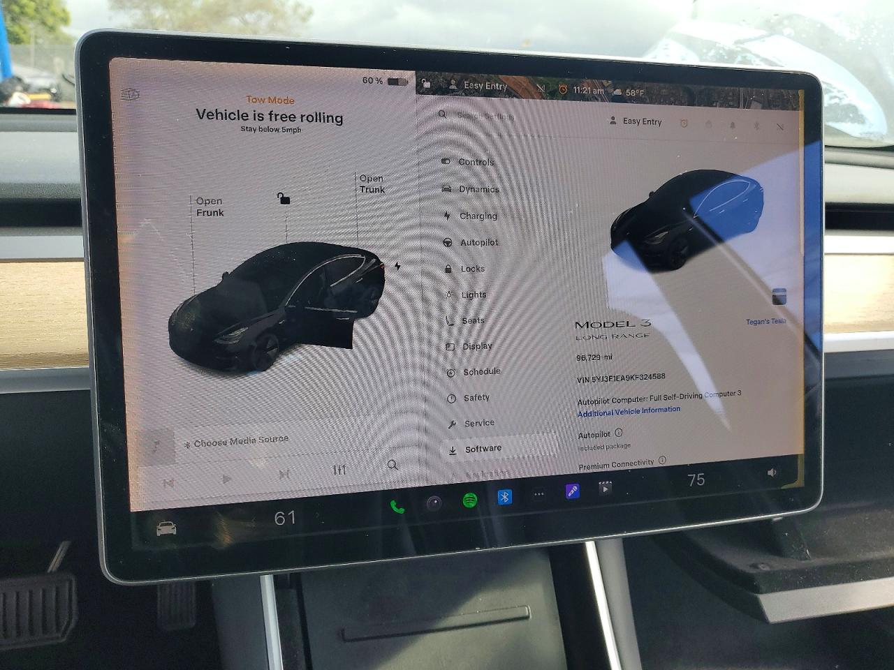 2019 TESLA MODEL 3 photo 9