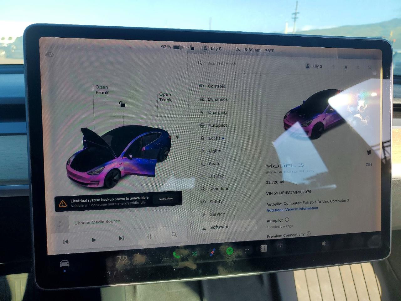 2021 TESLA MODEL 3 photo 17