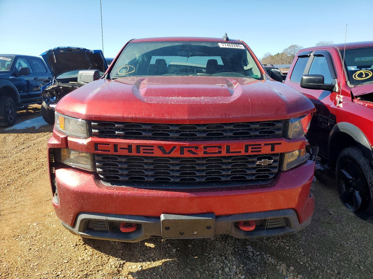 2021 CHEVROLET SILVERADO K1500 CUSTOM photo 5
