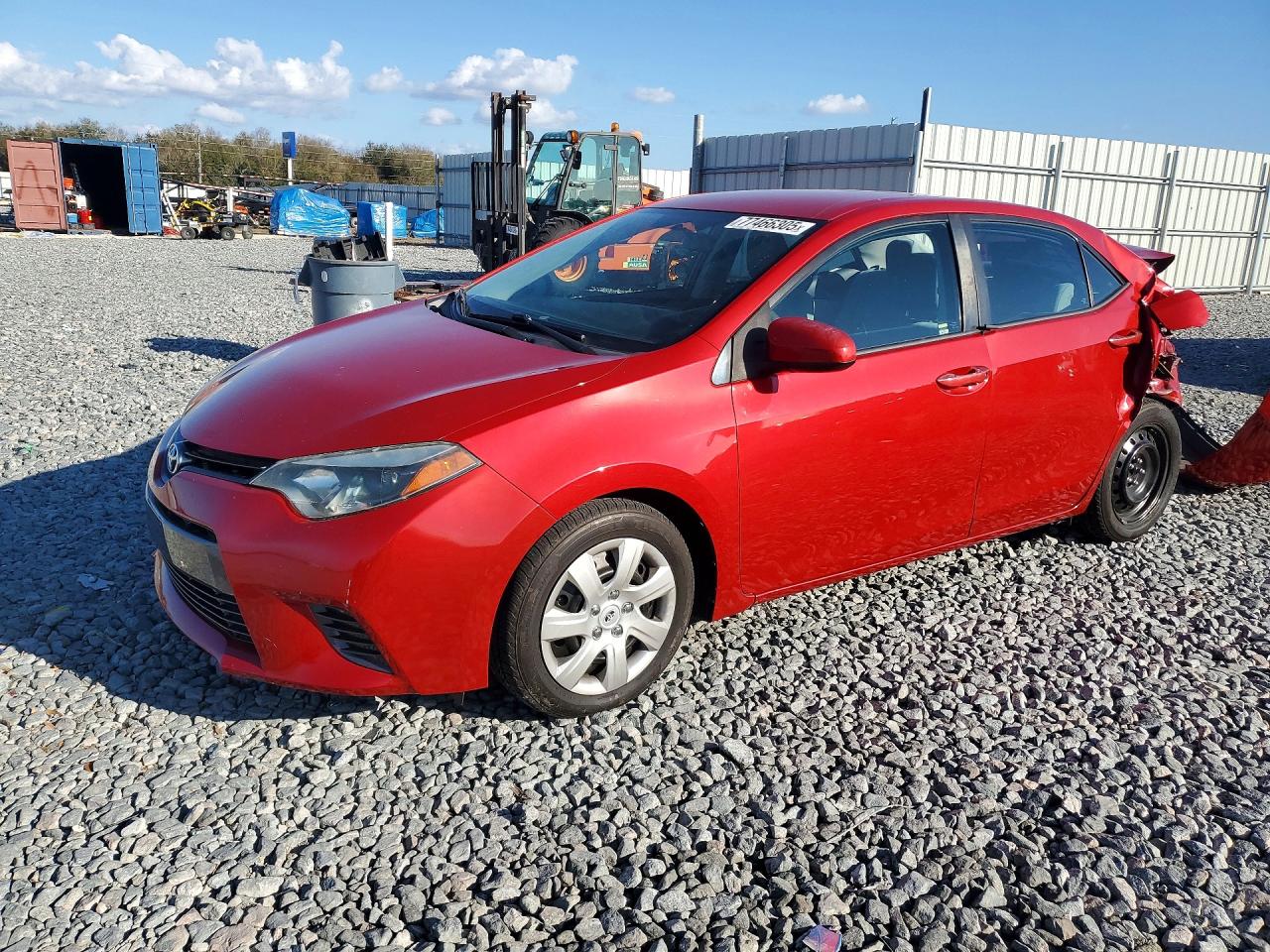 2016 TOYOTA COROLLA