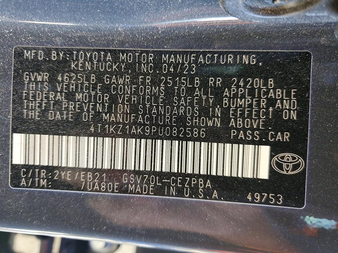 2023 TOYOTA CAMRY TRD photo 25