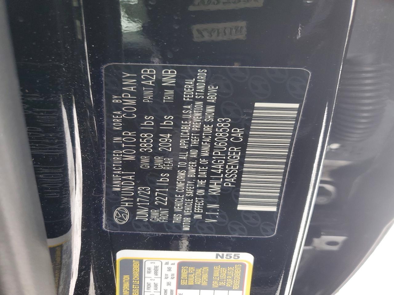 2023 HYUNDAI ELANTRA SE photo 23