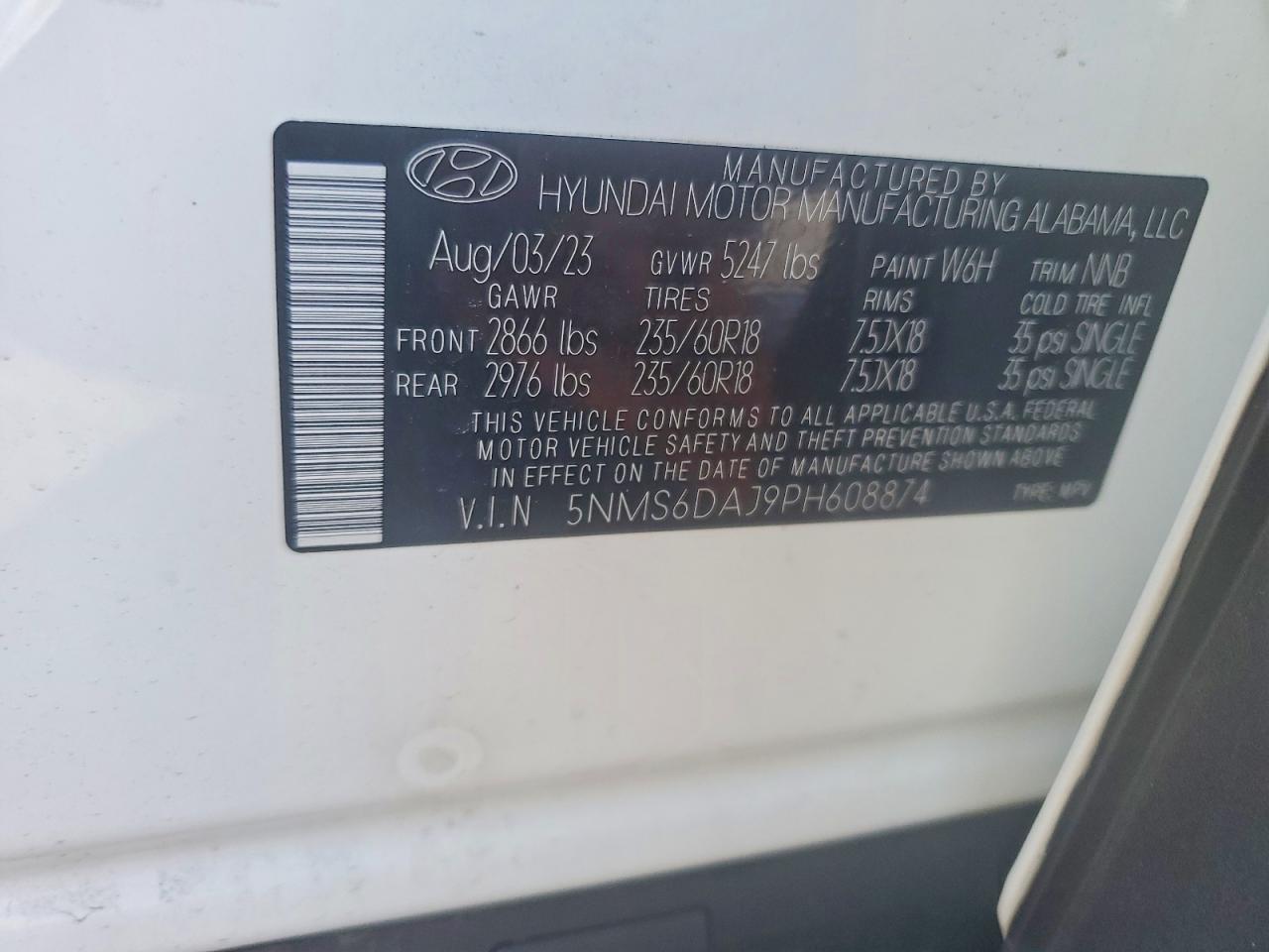 2023 HYUNDAI SANTA FE XRT photo 37
