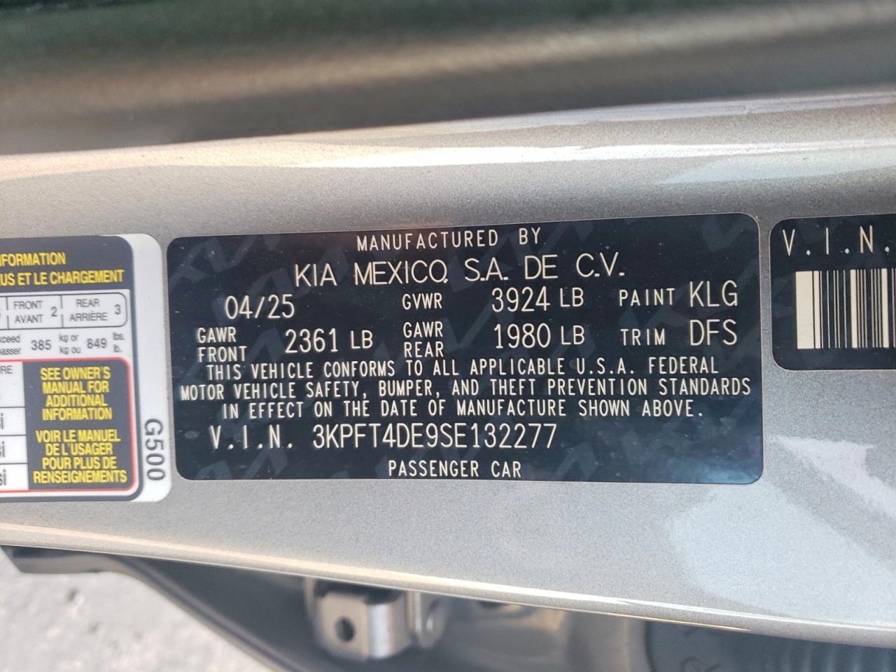 2025 KIA K4 LX photo 34