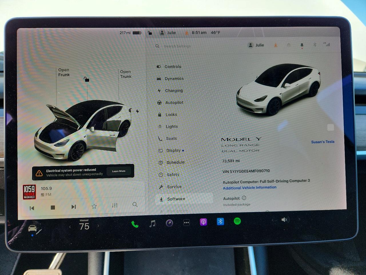 2021 TESLA MODEL Y photo 17