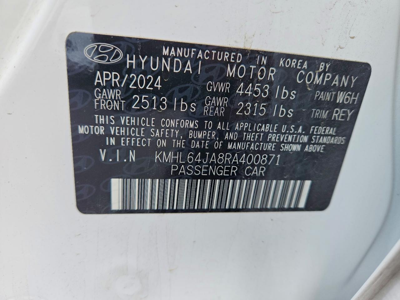 2024 HYUNDAI SONATA SEL photo 37