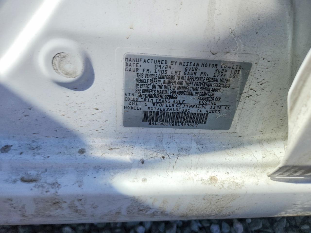 2024 NISSAN VERSA S photo 34