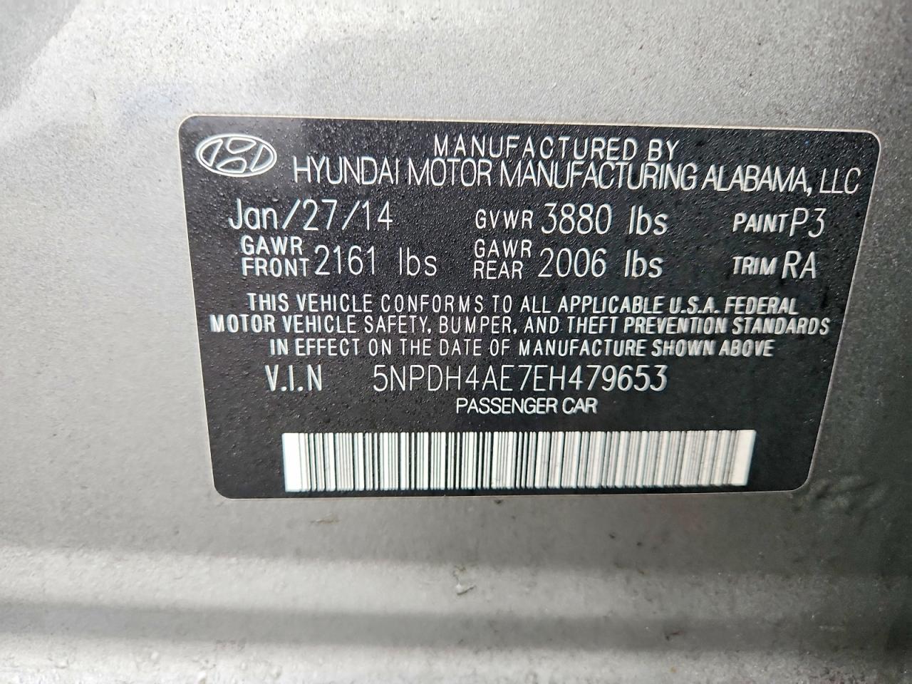 2014 HYUNDAI ELANTRA SE photo 23