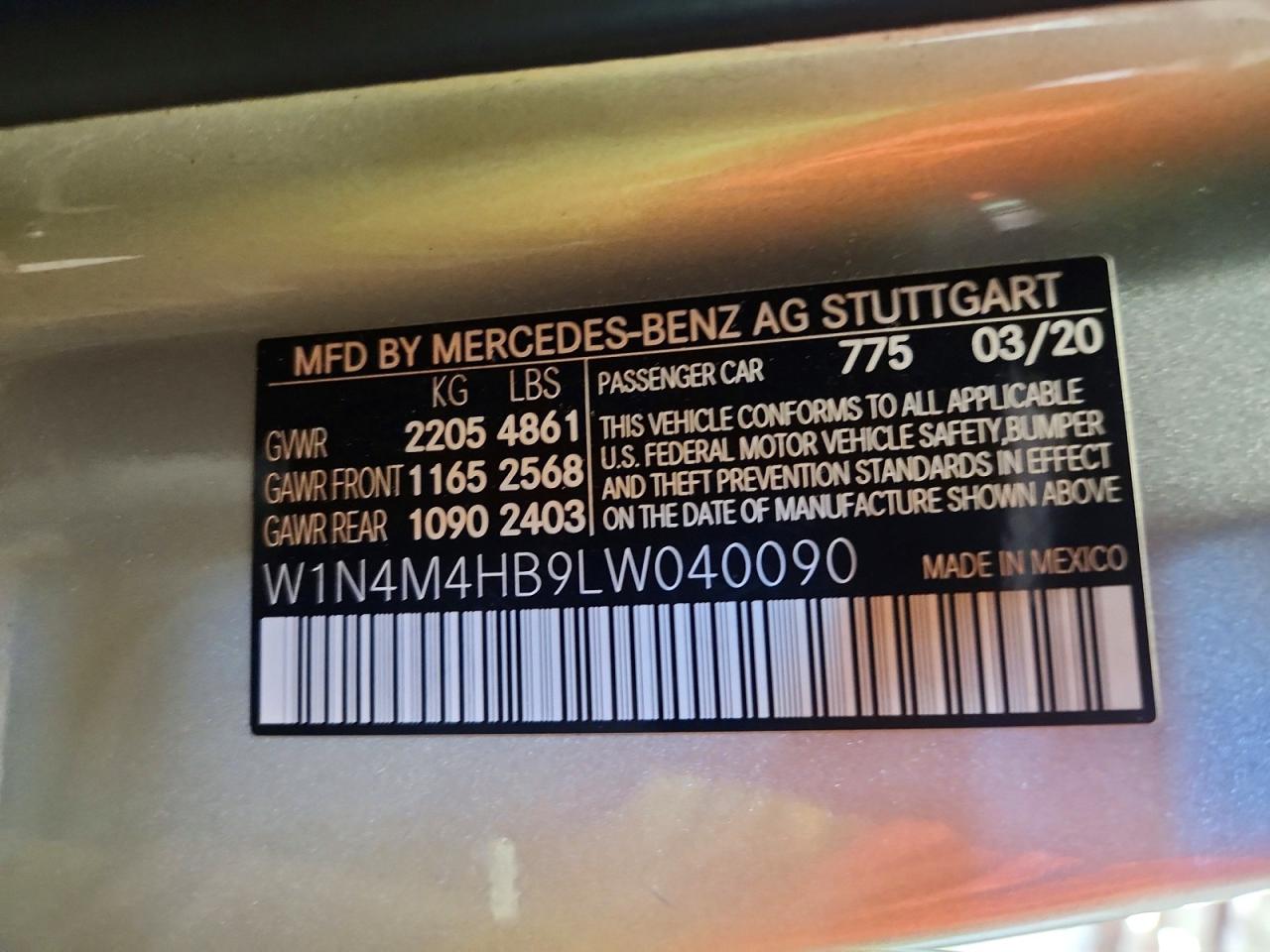 2020 MERCEDES-BENZ GLB 250 4MATIC photo 37