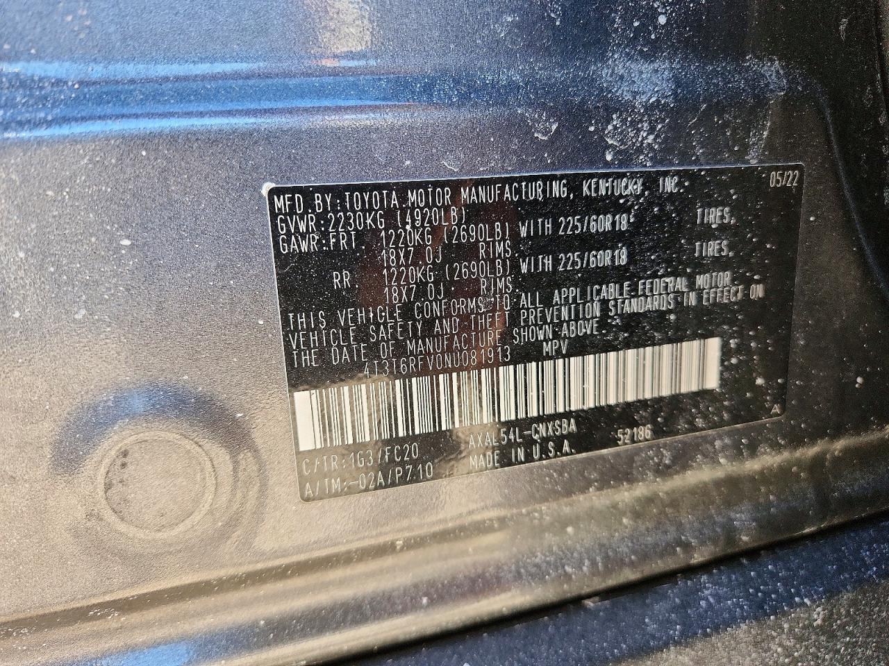 2022 TOYOTA RAV4 photo 25