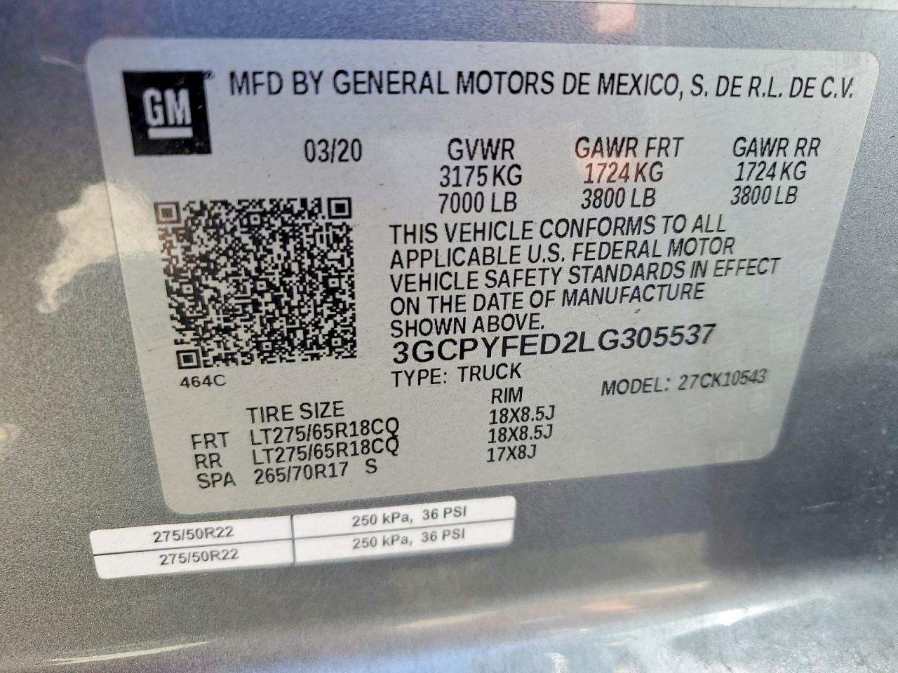 2020 CHEVROLET SILVERADO K1500 LT TRAIL BOSS photo 23