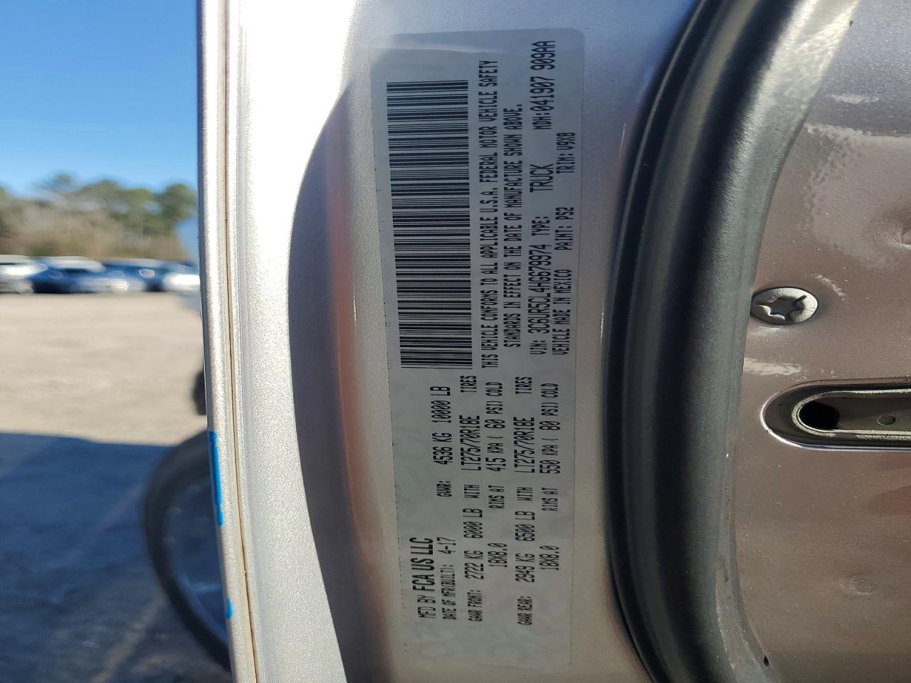 2017 RAM 2500 ST photo 12