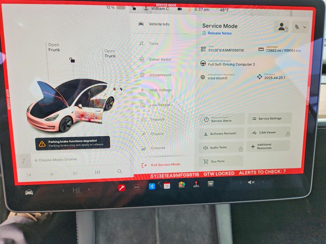 2021 TESLA MODEL 3 photo 9