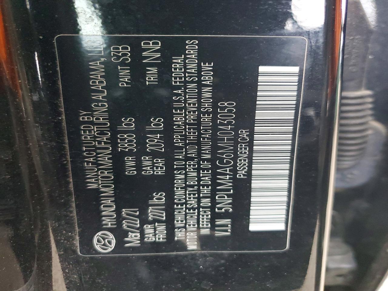 2021 HYUNDAI ELANTRA SEL photo 23