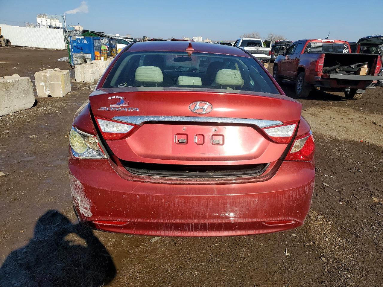 2011 HYUNDAI SONATA GLS photo 16