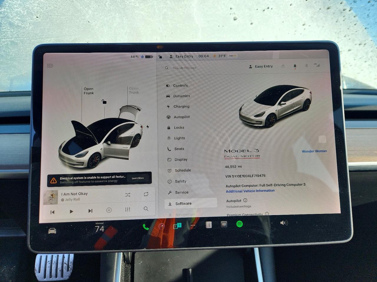 2020 TESLA MODEL 3 photo 9
