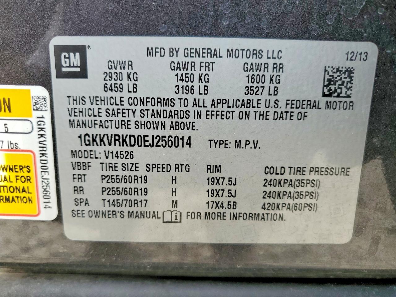 2014 GMC ACADIA SLT-1 photo 25
