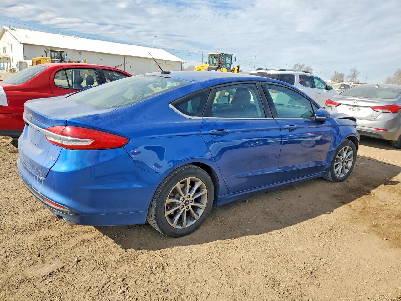 2017 FORD FUSION SE photo 5
