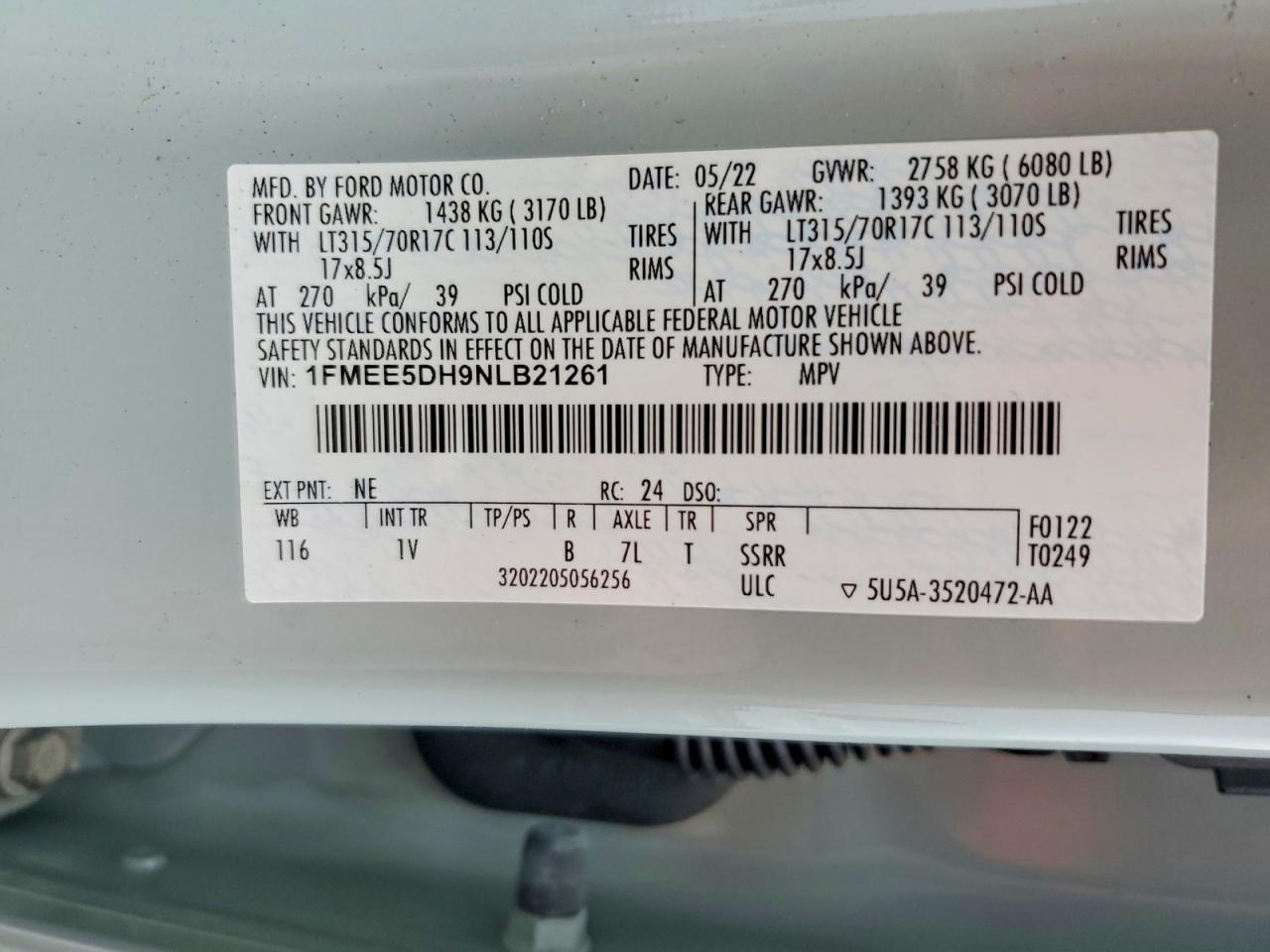 2022 FORD BRONCO BASE photo 25