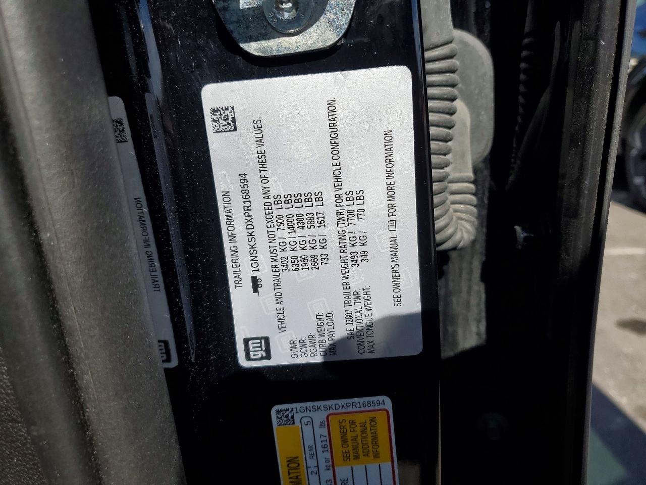 2023 CHEVROLET TAHOE K1500 PREMIER photo 37