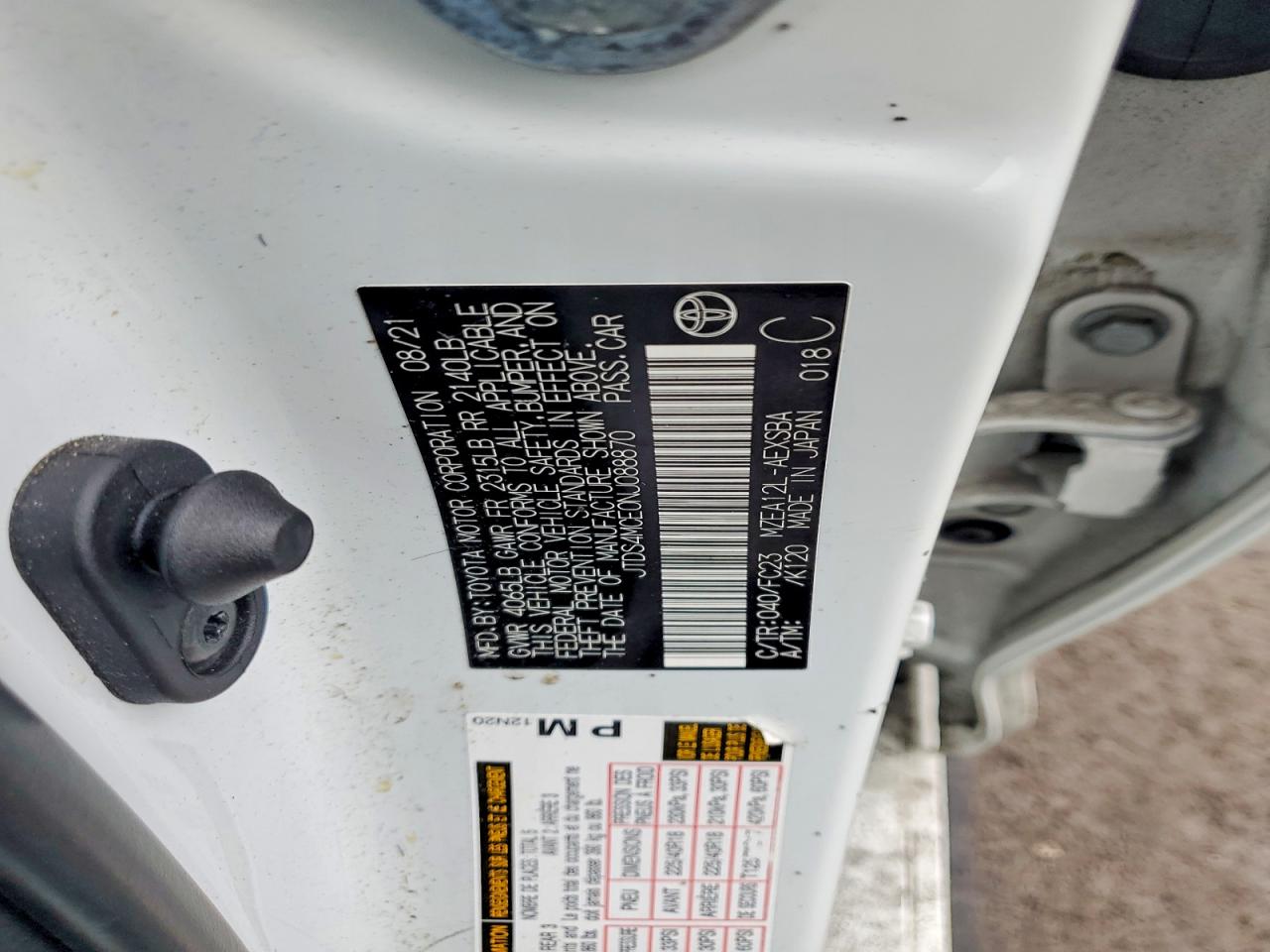 2022 TOYOTA COROLLA SE photo 23