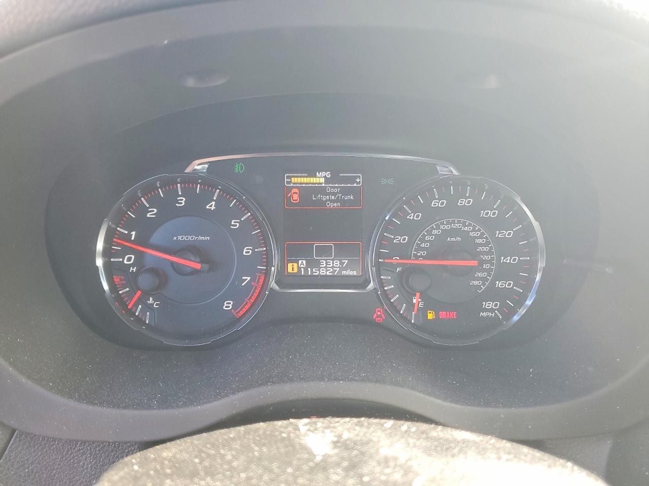 2018 SUBARU WRX LIMITED photo 9