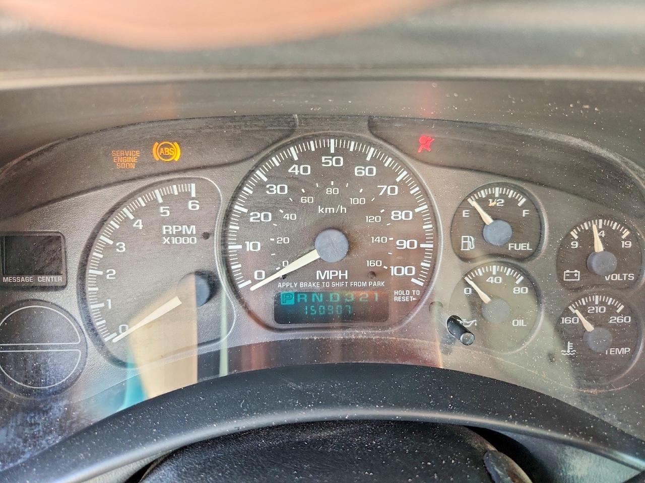 2002 CHEVROLET AVALANCHE K1500 photo 9