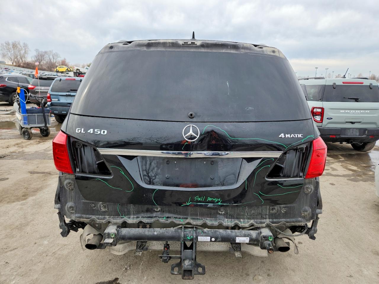2014 MERCEDES-BENZ GL 450 4MATIC photo 6