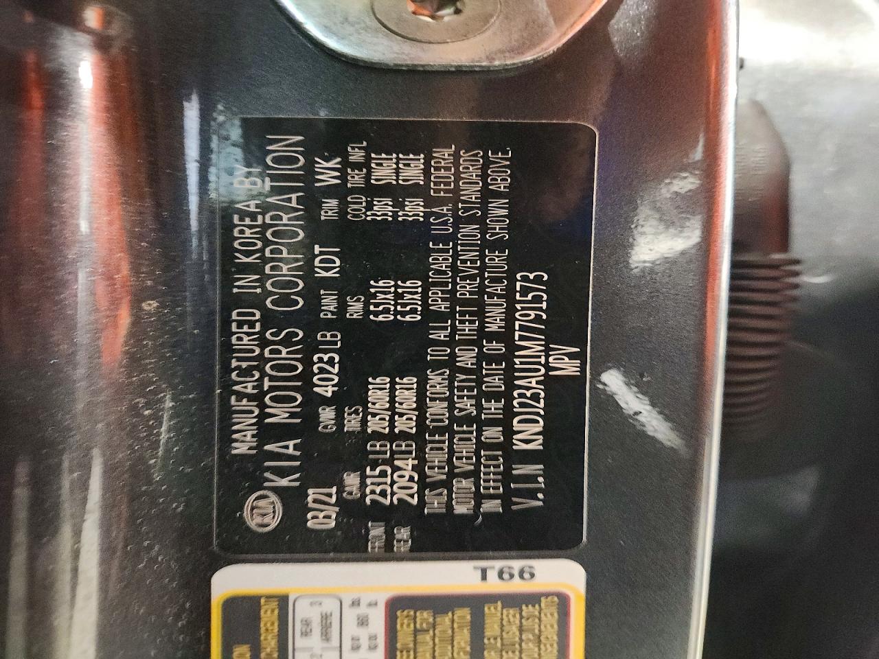2021 KIA SOUL LX photo 13