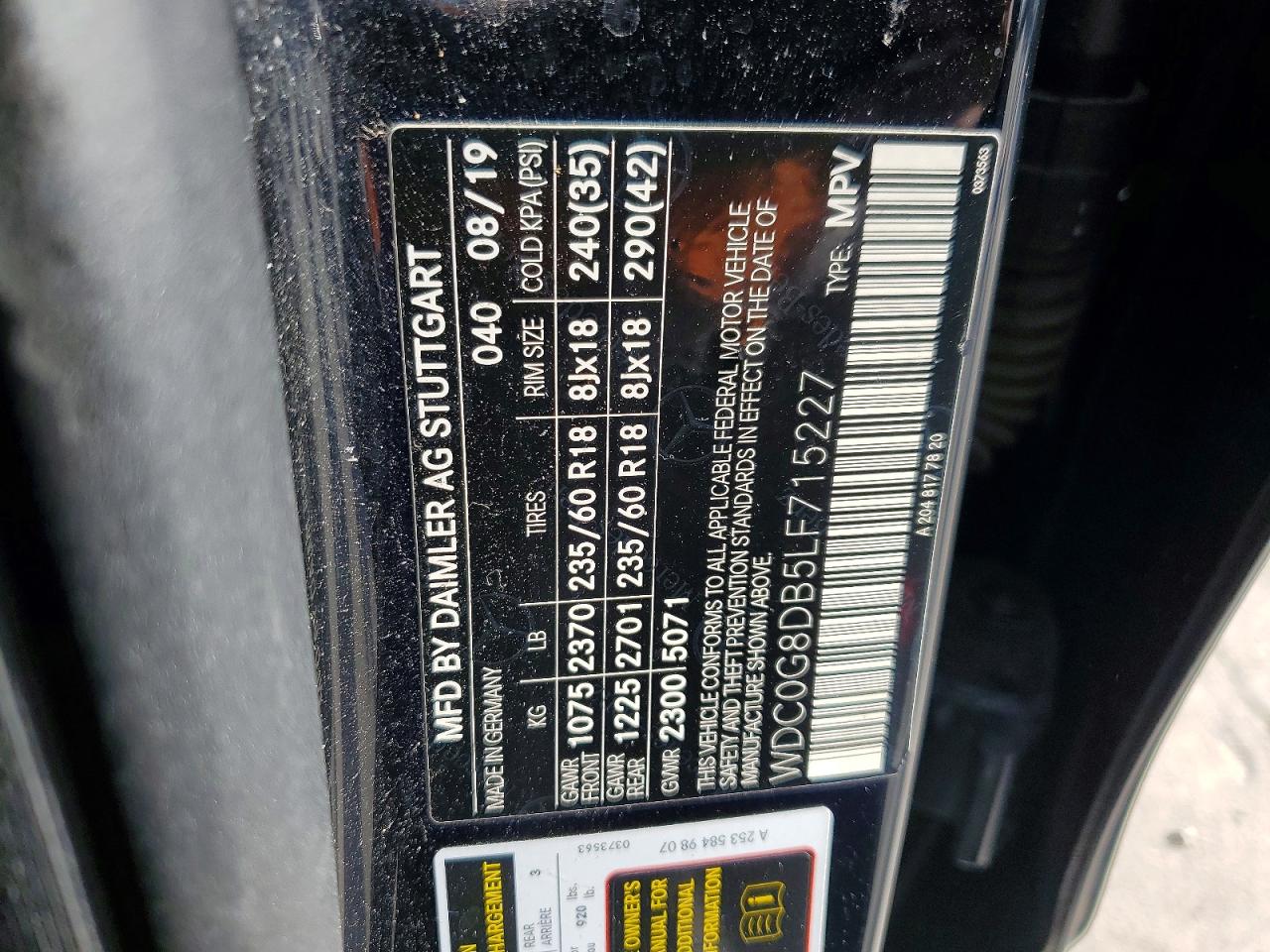 2020 MERCEDES-BENZ GLC 300 photo 25