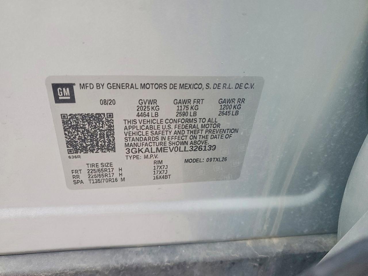 2020 GMC TERRAIN SLE photo 13
