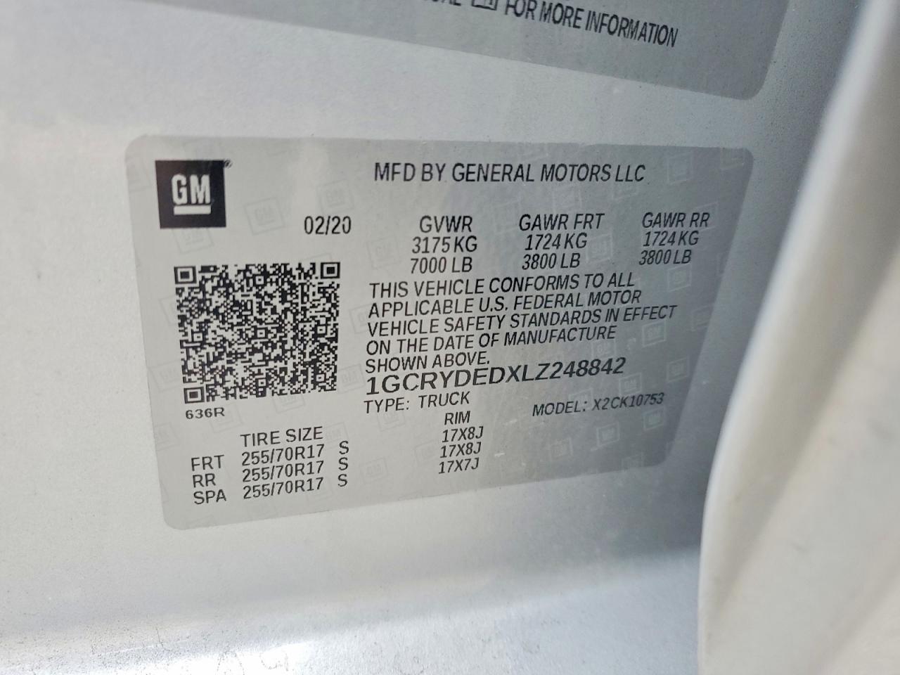 2020 CHEVROLET SILVERADO K1500 LT photo 25
