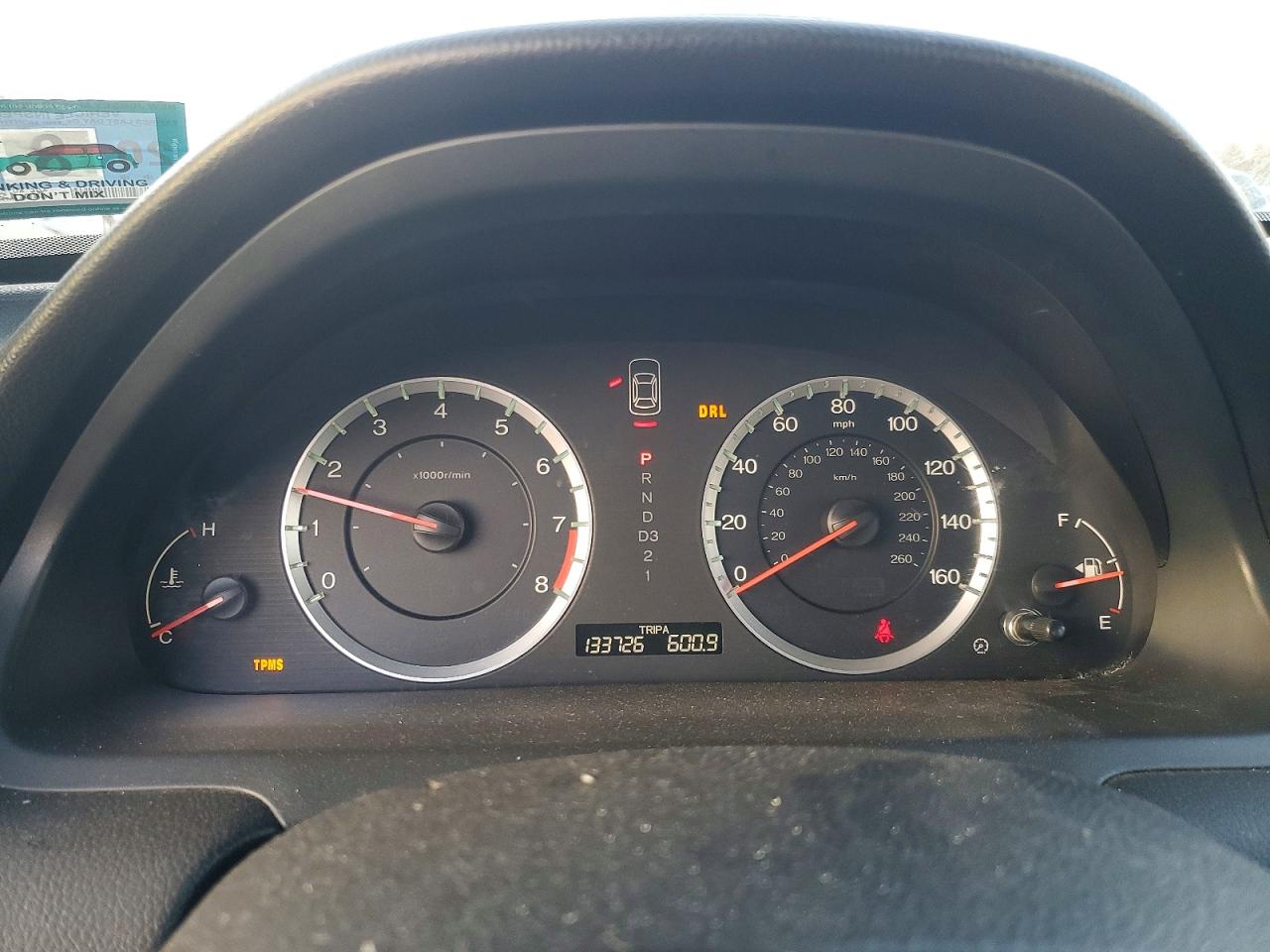 2011 HONDA ACCORD EX photo 9