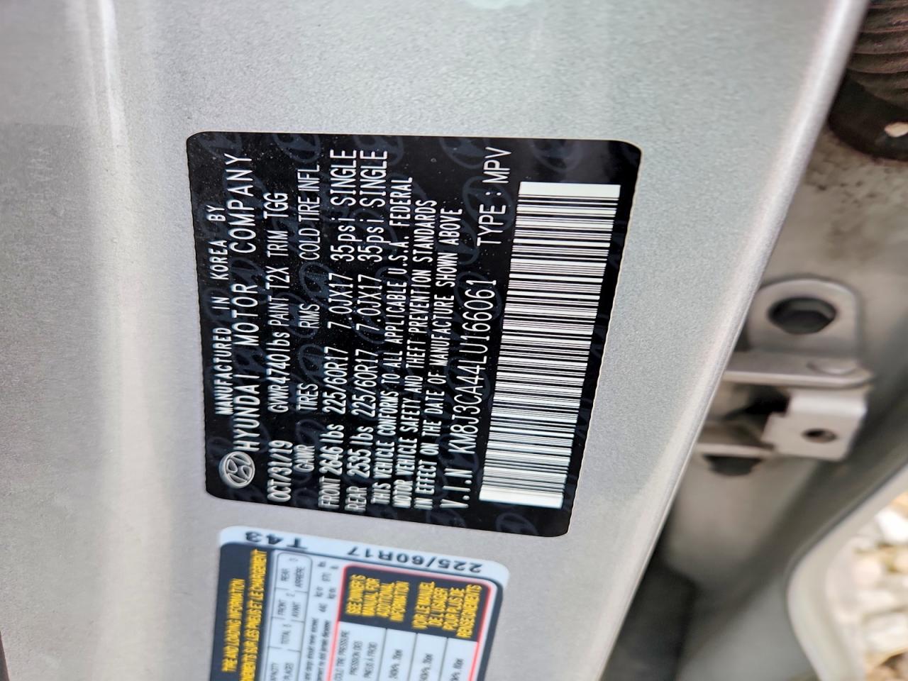 2020 HYUNDAI TUCSON LIMITED photo 37