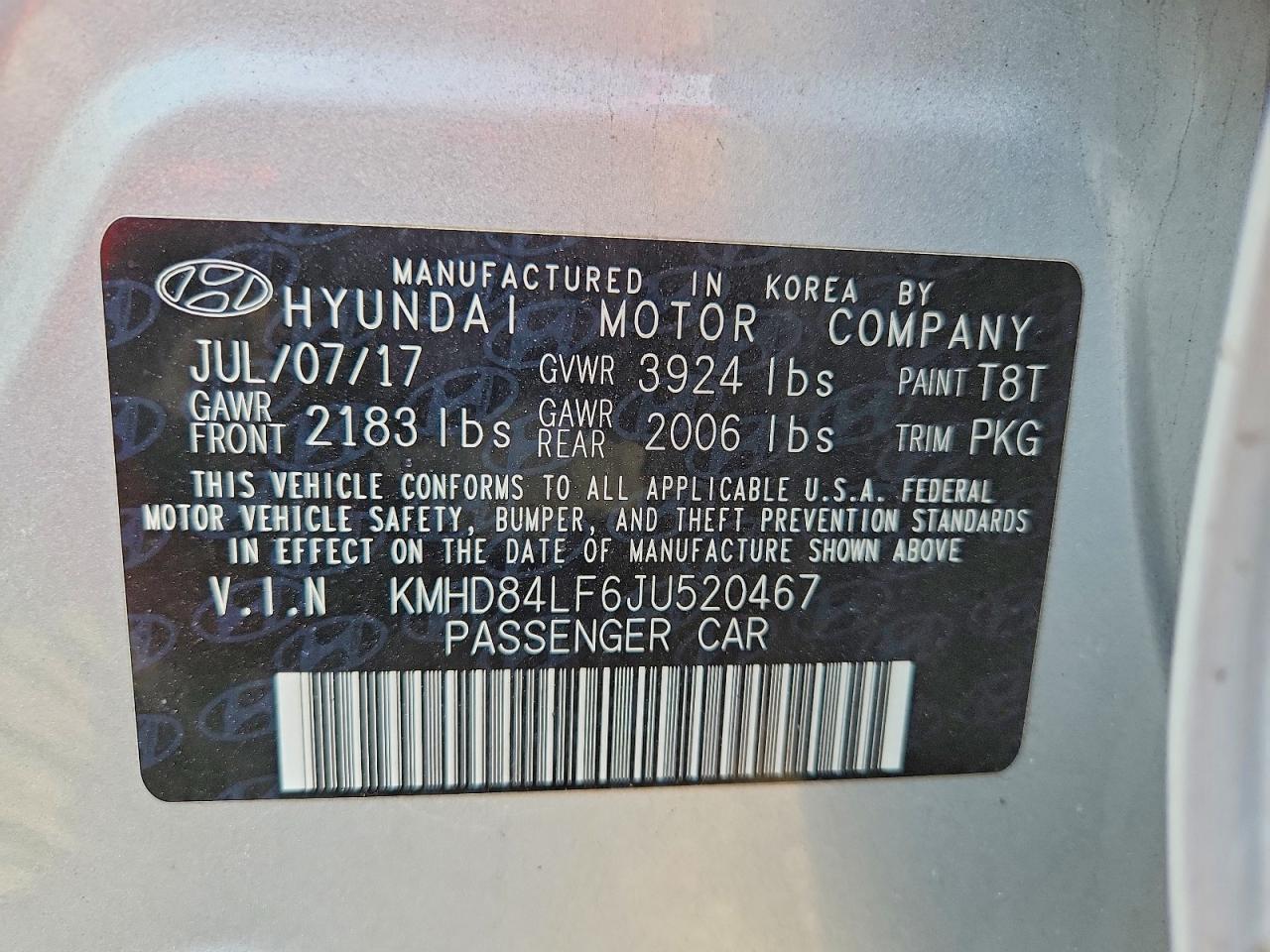 2018 HYUNDAI ELANTRA SEL photo 34
