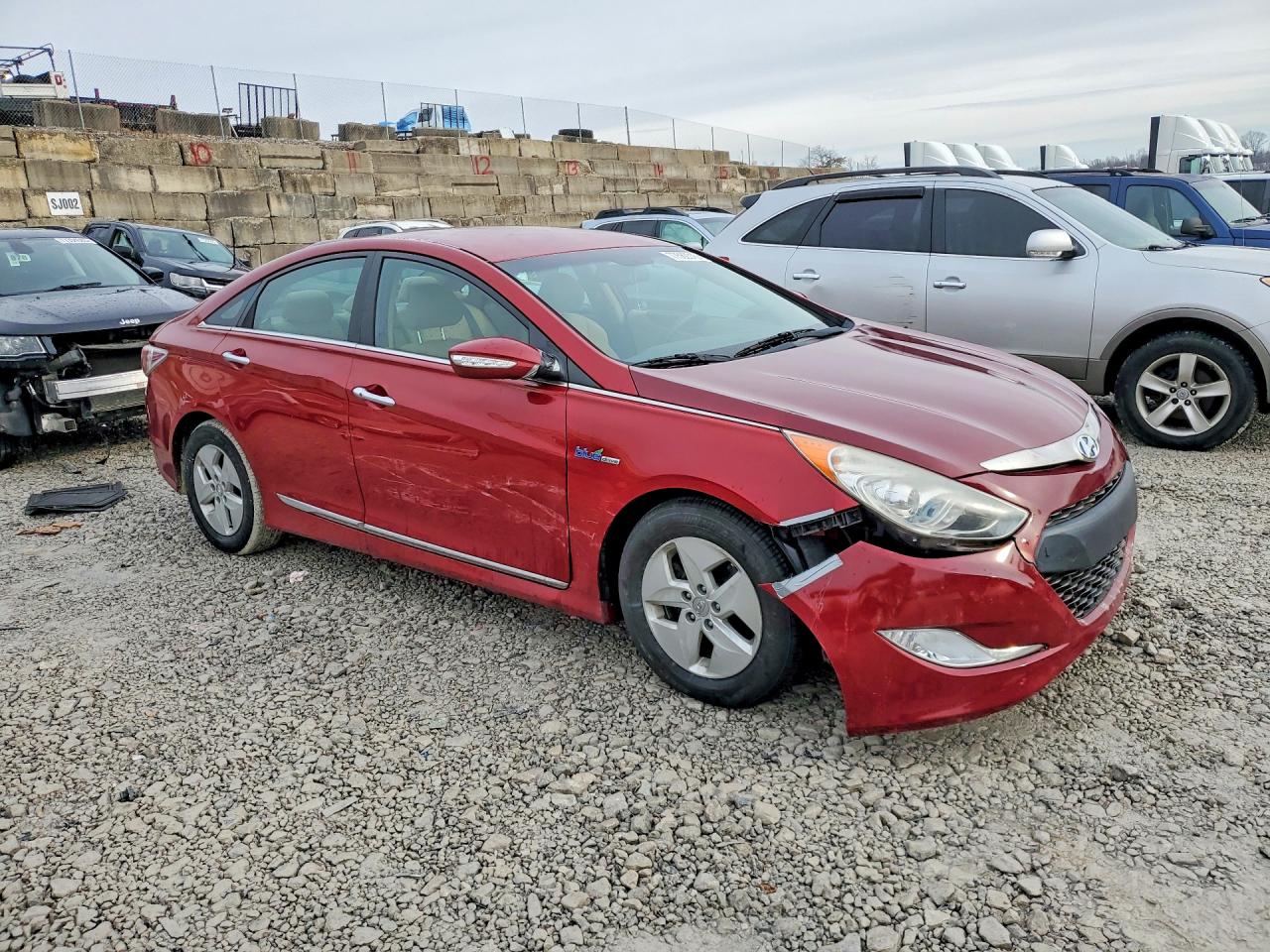 2012 HYUNDAI SONATA HYBRID photo 4
