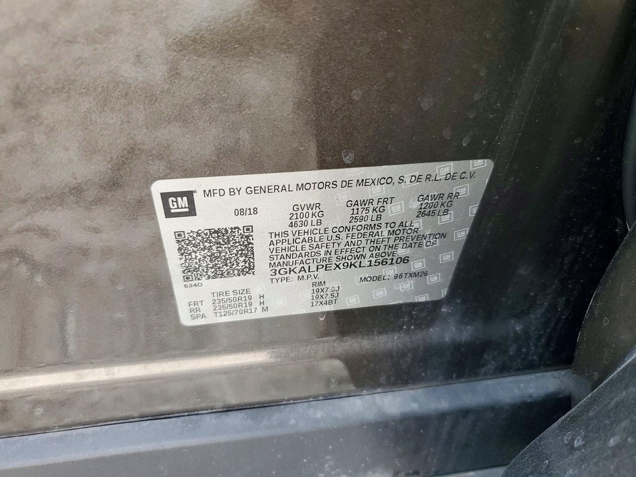 2019 GMC TERRAIN SLT photo 37