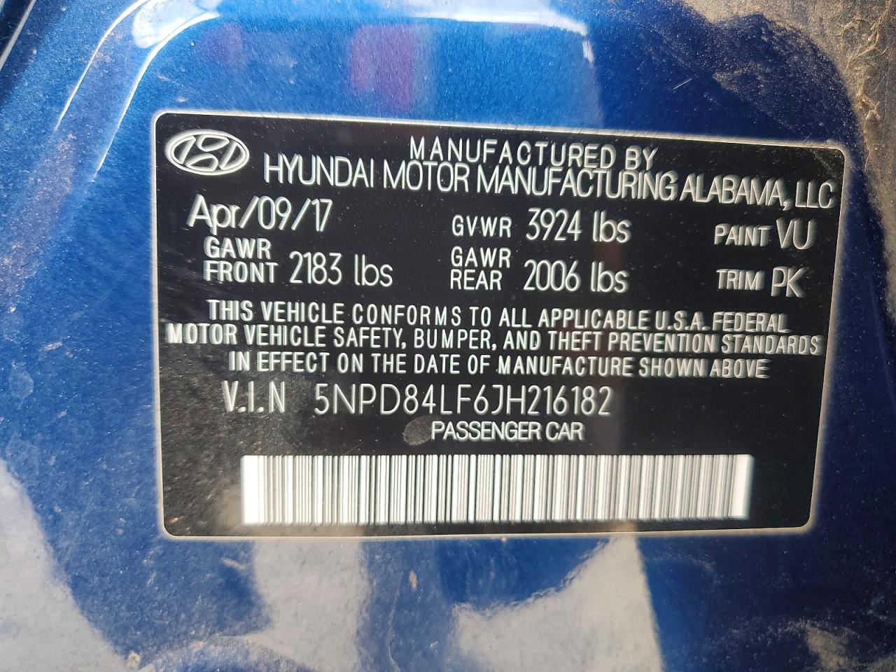 2018 HYUNDAI ELANTRA SEL photo 12