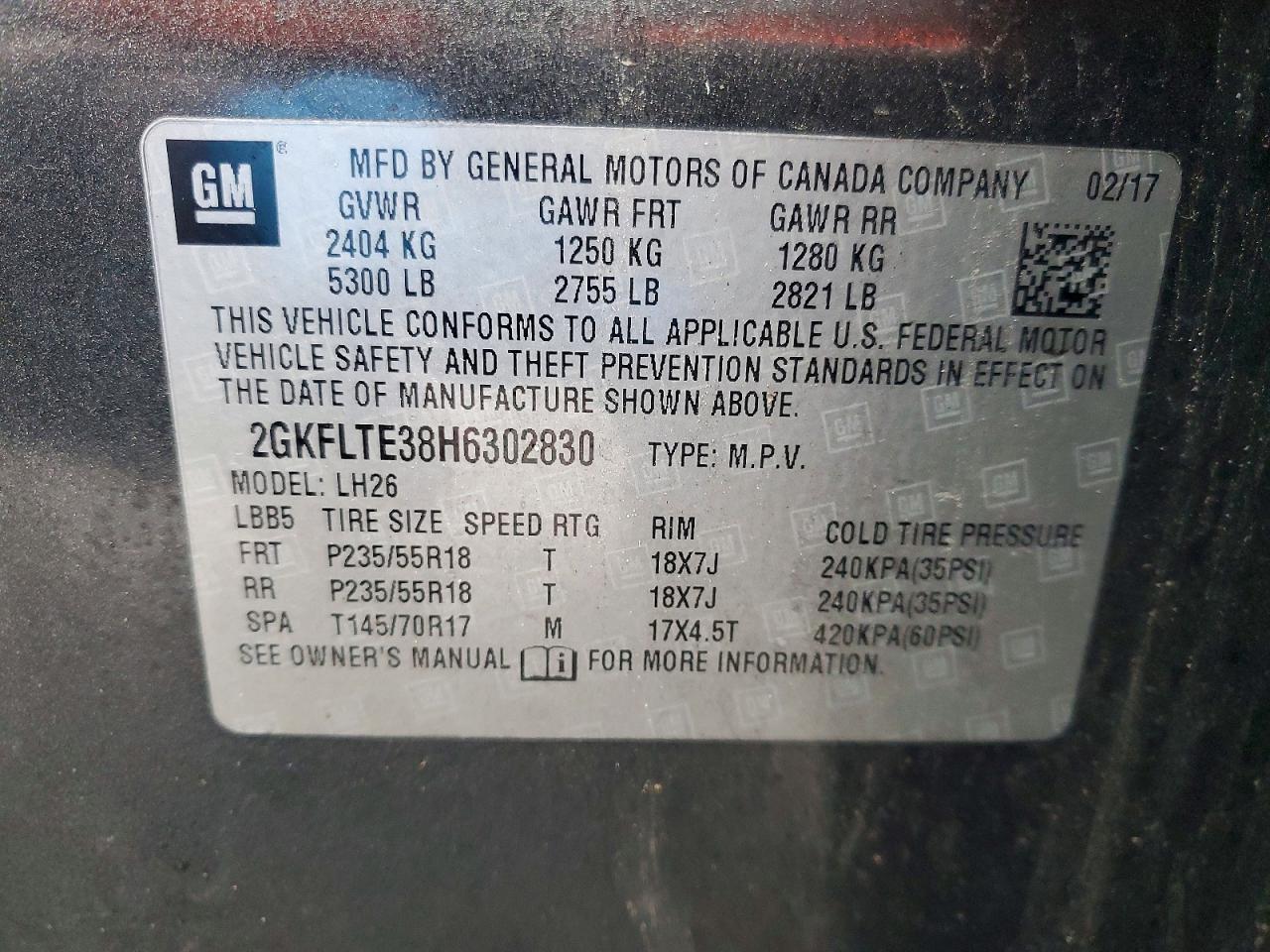 2017 GMC TERRAIN SLE photo 25