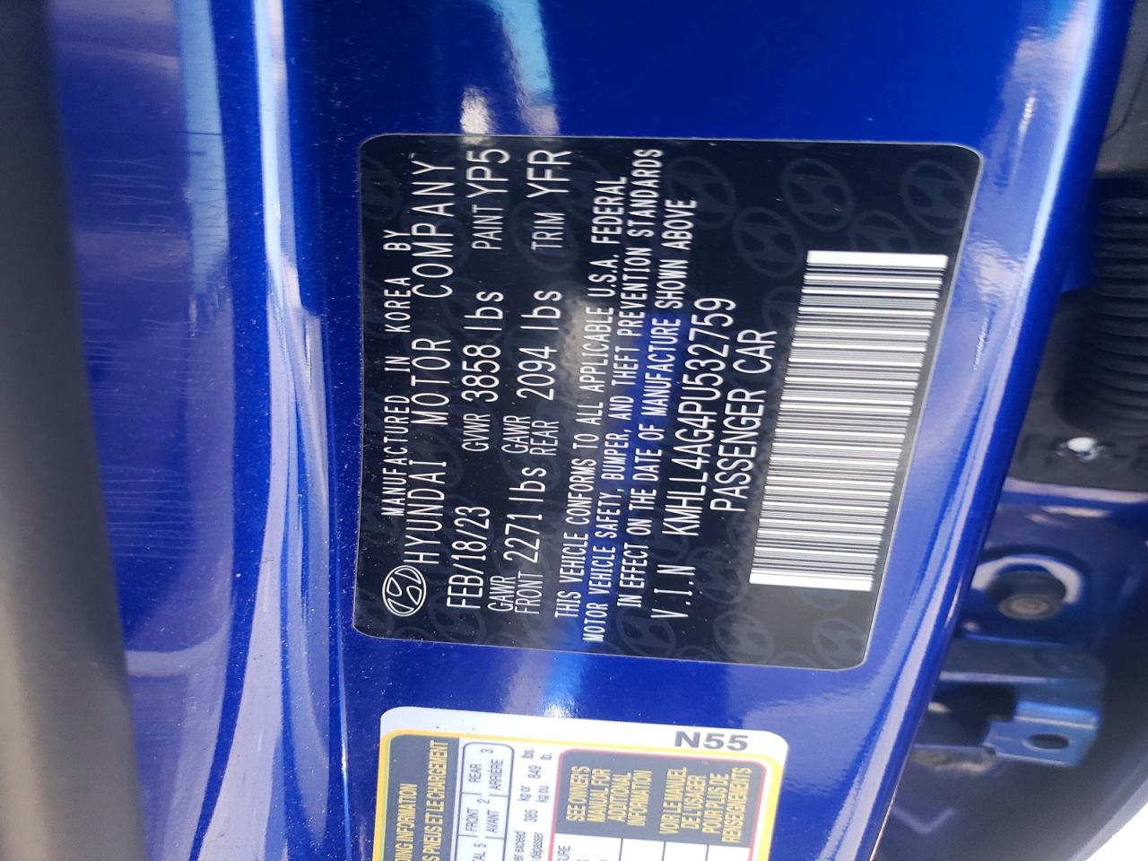 2023 HYUNDAI ELANTRA SE photo 34
