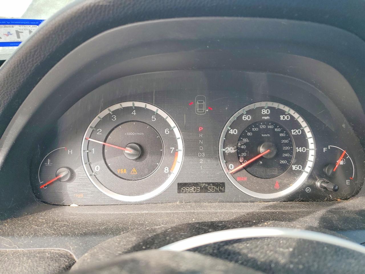 2008 HONDA ACCORD EXL photo 17