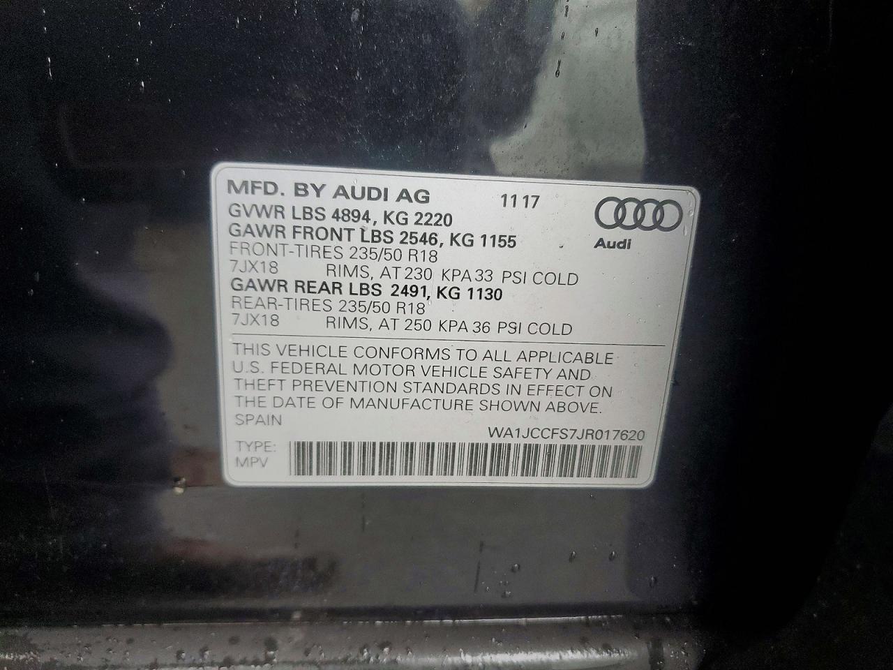 2018 AUDI Q3 PREMIUM PLUS photo 13